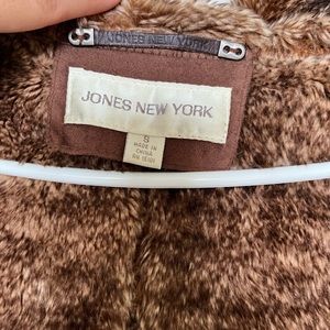 Jones New York Jone New York faux fur Coat - Women | Color: Brown | Size: S